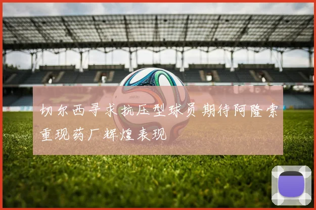切尔西寻求抗压型球员期待阿隆索重现药厂辉煌表现